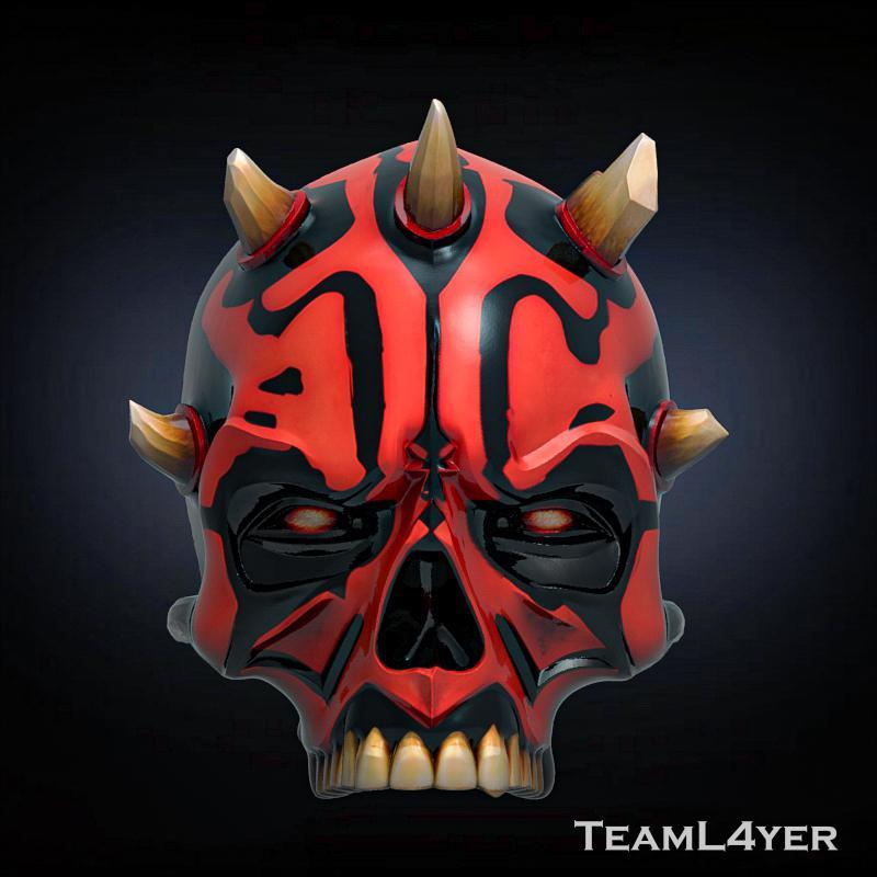 Darth Maul Skull Mask Cosplay