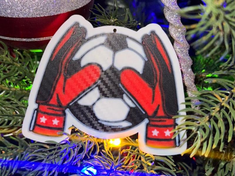 GOALIE CHRISTMAS TREE DECORATION