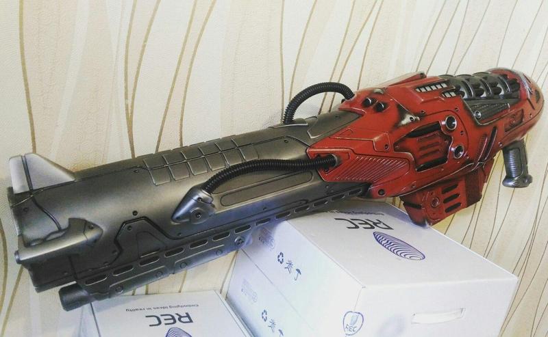 Quake inspired rocket launcher