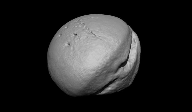 3D PRINTABLE Bread bun - Rustic