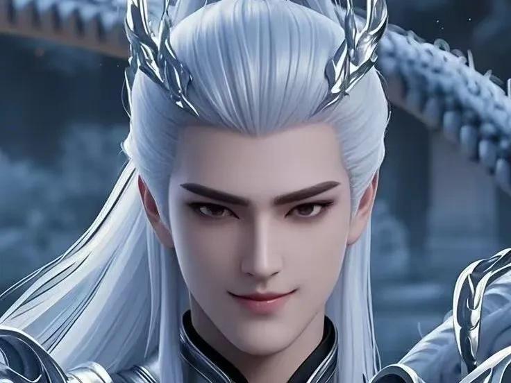 Youthful Smiling Ao Guang Lithophane