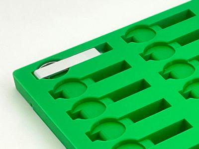 H2D Laser Bottle Opener Jig: Max Production space