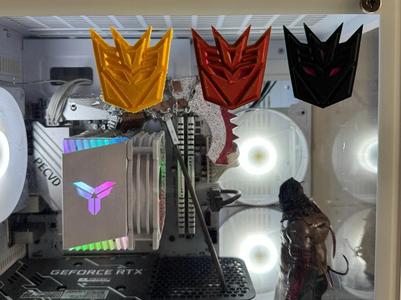 Transformers Autobot Decepticon Emblem