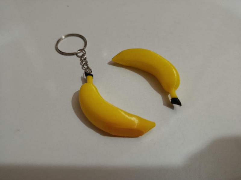 Banana Keychain
