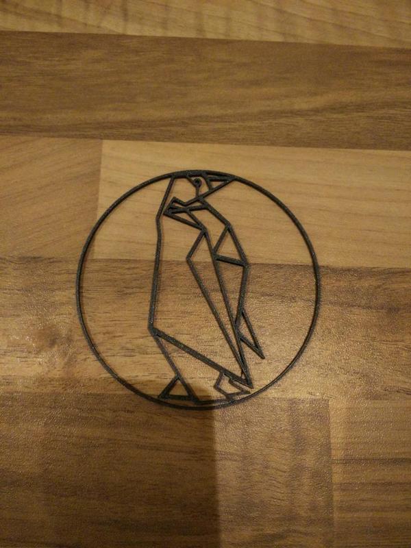 Pingouin coaster