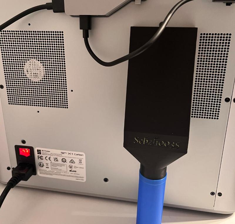 Magnetic Waste Guide For X1C