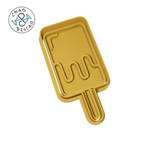 Ice Cream - Summer (no 10) - Cookie Cutter - Fondant - Polymer Clay