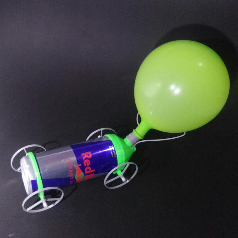 Can re-purposing second life - Balloon race car