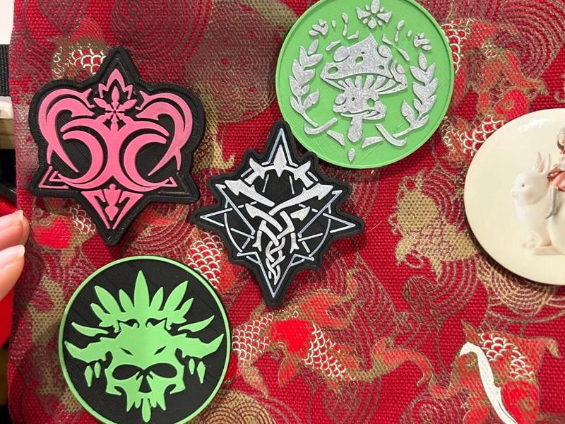 The Lord of Mysteries—The Fool's holy symbol pen holder\fridge magnet\badge