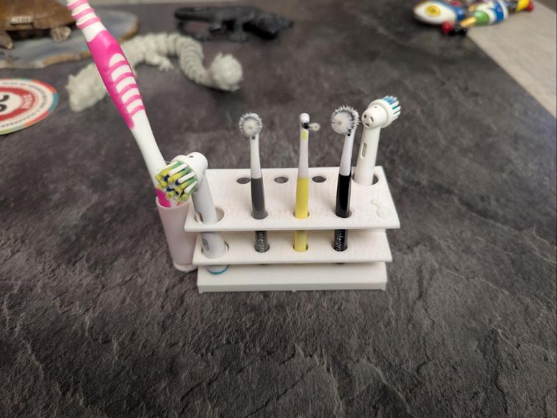 0.2mm PLA, toothbrush holder support