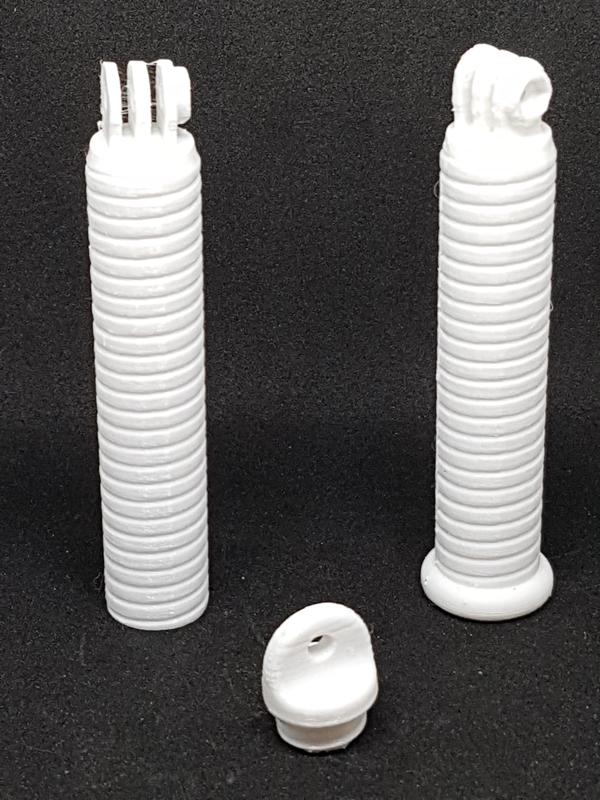 The holder container for GoPro