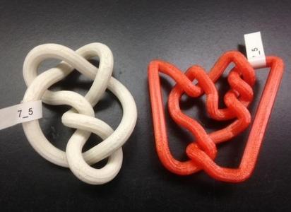 Tangle Conformation of Knot 7_5