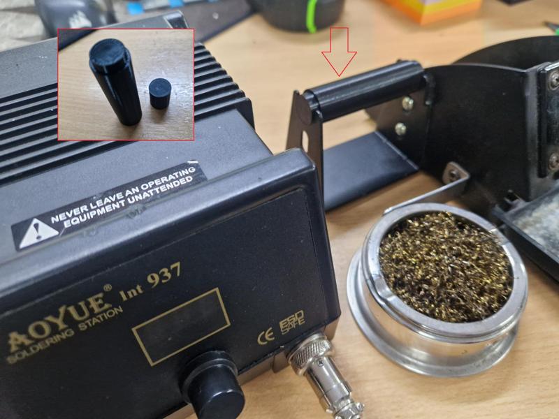 AOYUE int 937 solder station solder reel holder