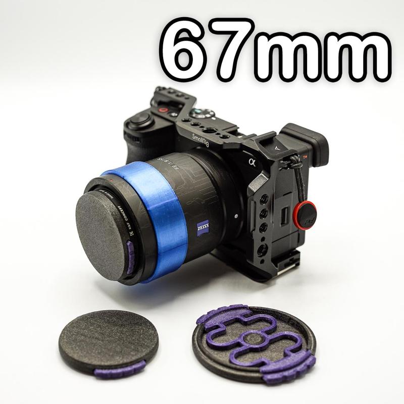 CAMERA LENS CAP FOR 67MM LENS - Protective Cover