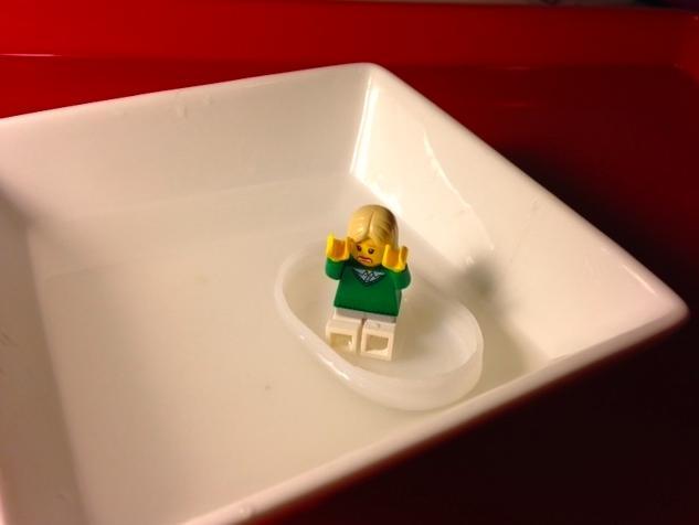 Tiny boat for LEGO minifig