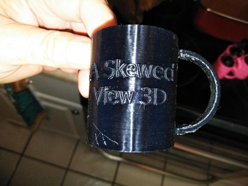 A SKEWED VIEW 3D MUG