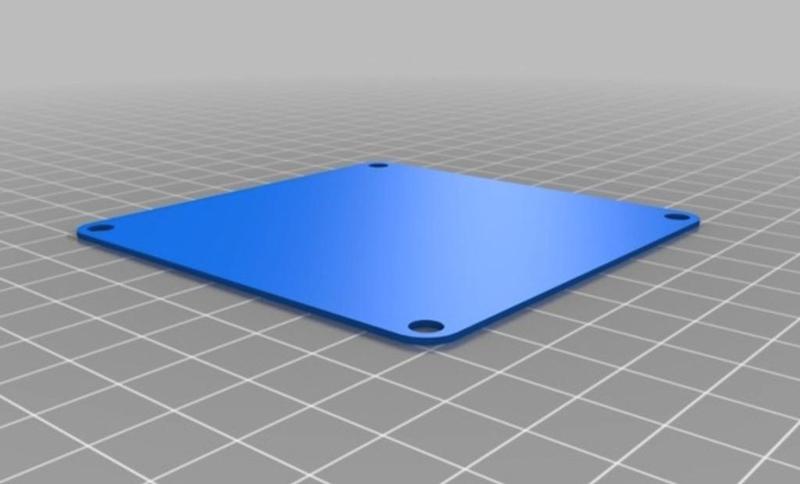 80mm Solid PC Fan Blanking Plate