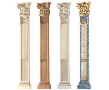 Pilaster in classic style.
