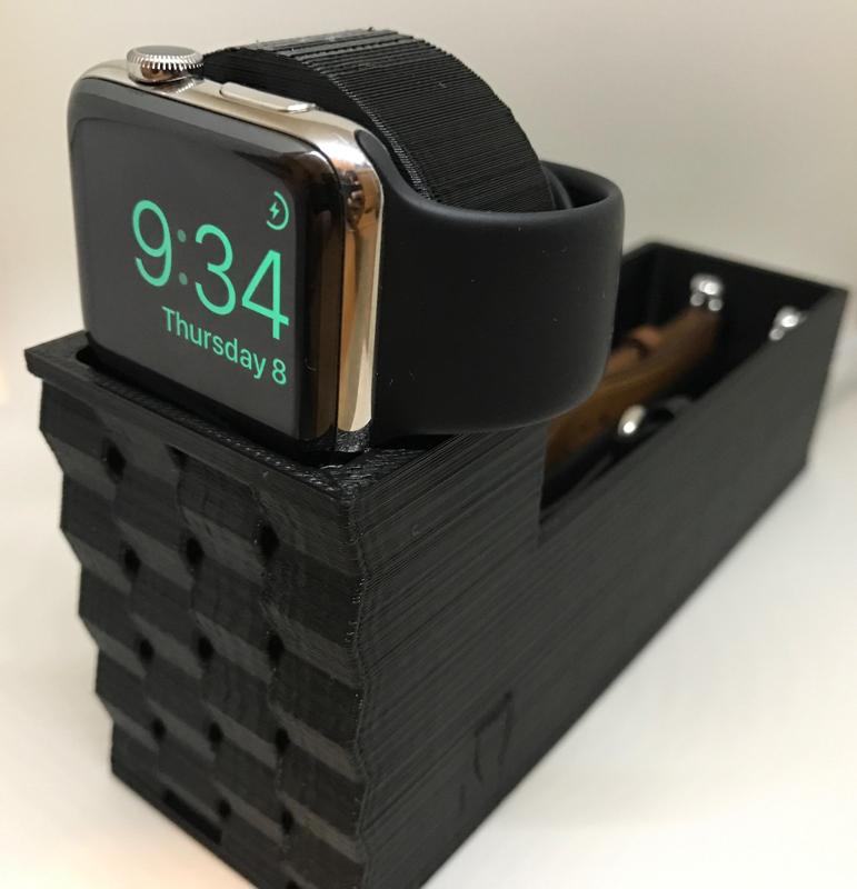 Apple Watch Stand with Band Holder