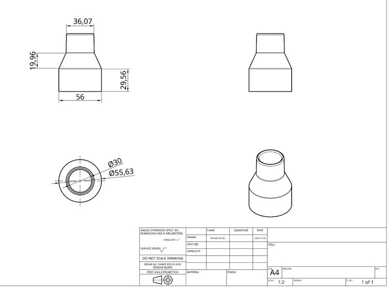 Noozzle Hood for Fume Extraction