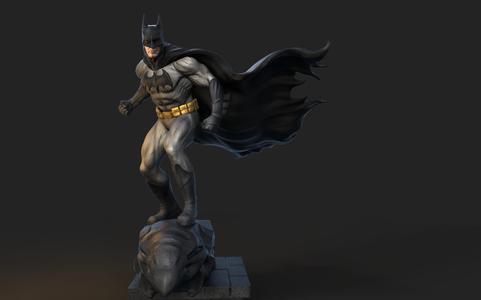 Batman  on a roof