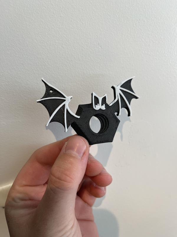 Wing Nut - Moon Eyes Keychain