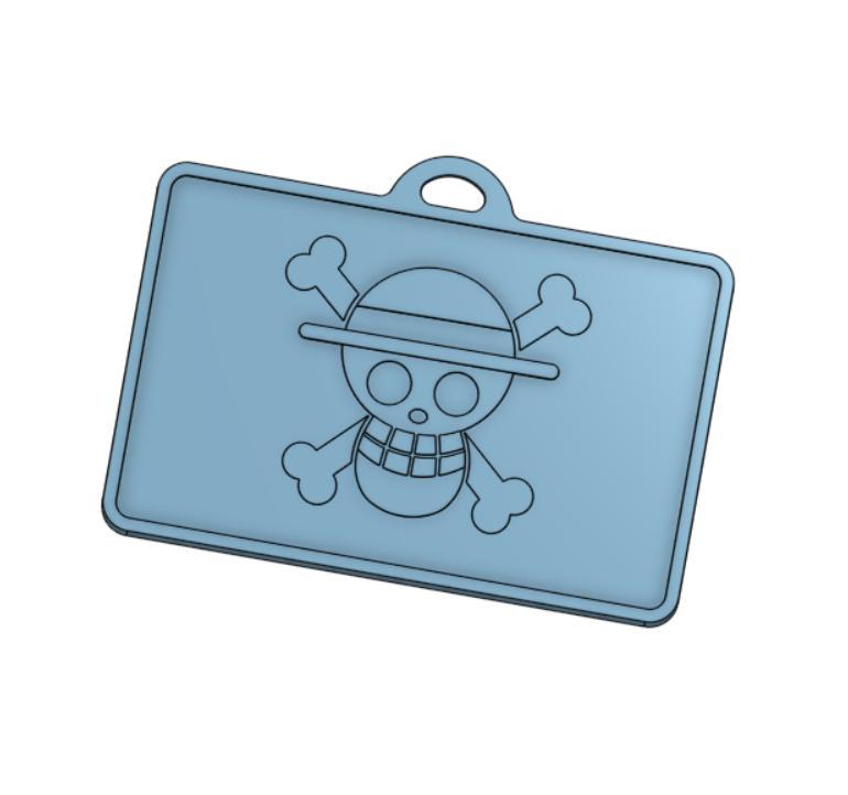 ID Card Holder (Straw Hats)