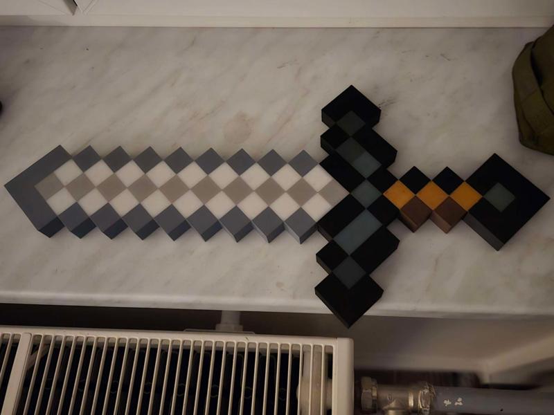 Minecraft Sword (iron)