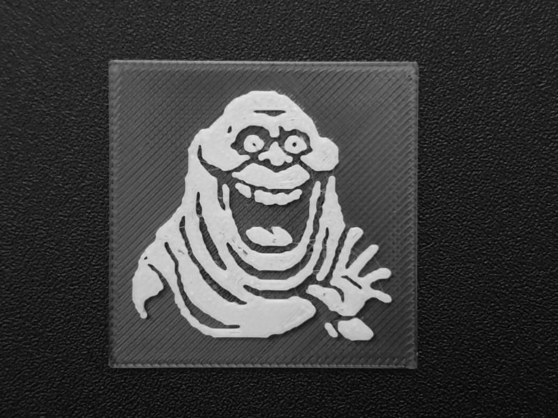 Slimer Screen Insert for Retro TV – Ghostbusters
