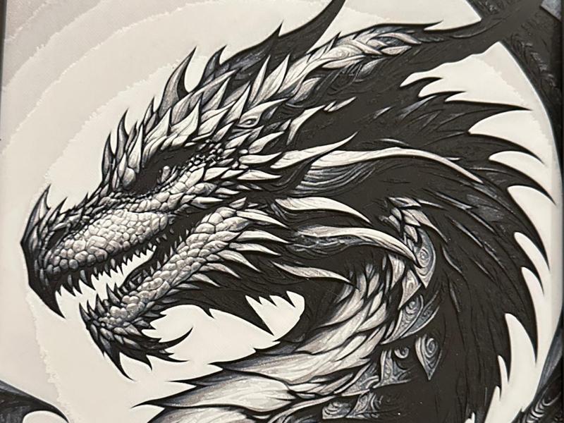 Dragon Head Hueforge