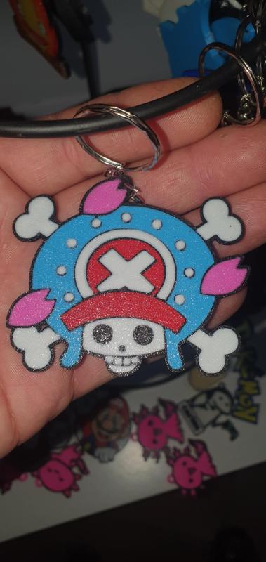 Multicolor keychain Tony Tony Chopper from One piece