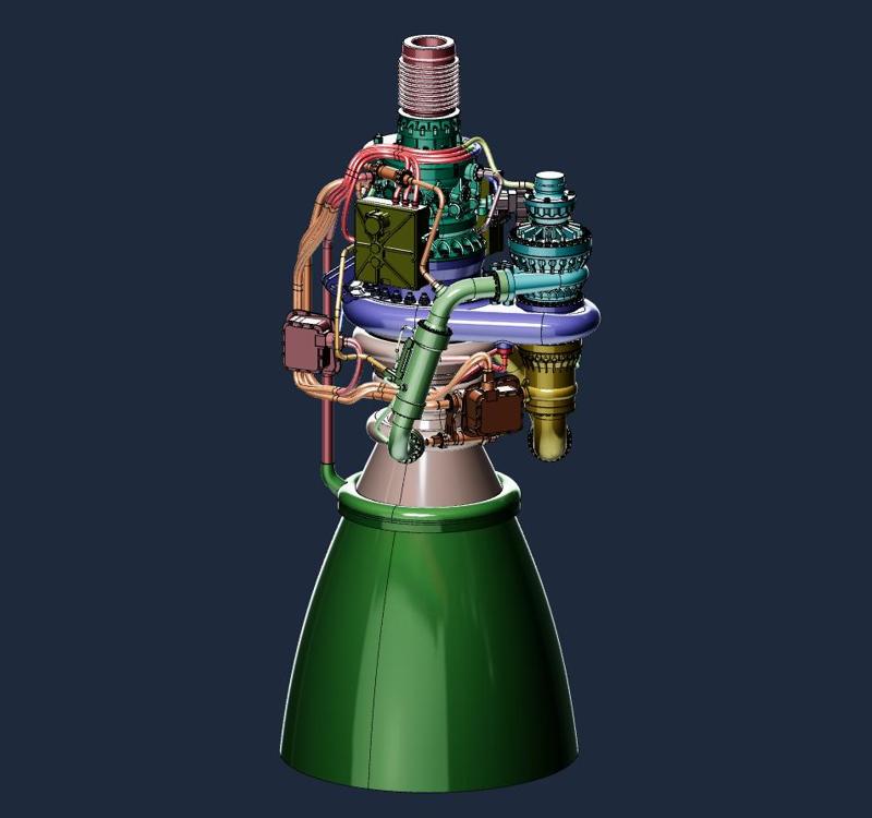 SpaceX Raptor 2 engine