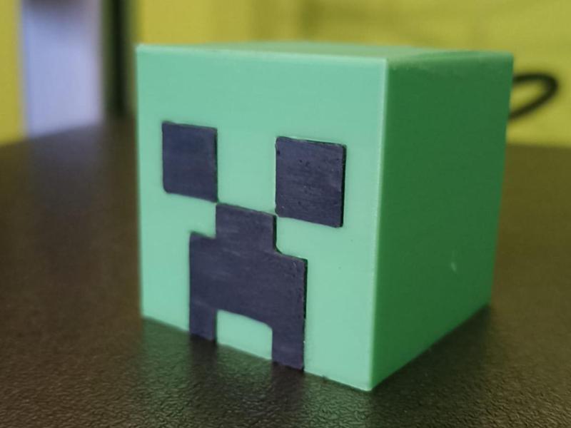 Minecraft Creeper Head - NO AMS