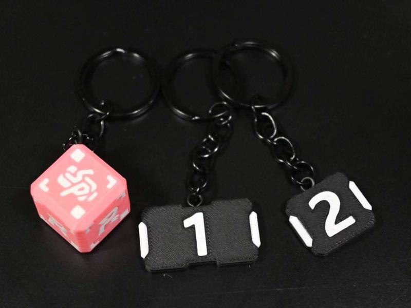 RoboMaster S1 Armor Plate Keychain