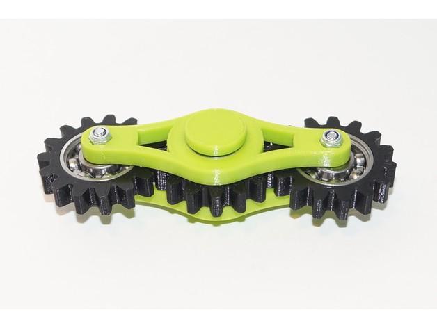 New hand spinner three gears