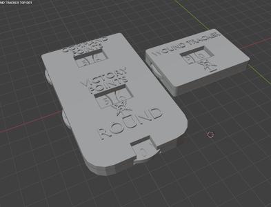 Golden chad's Command Point/Victory point/Round counter + wound tracker
