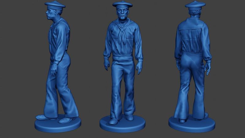 American Sailor Civil War Union Walk ACWUS1