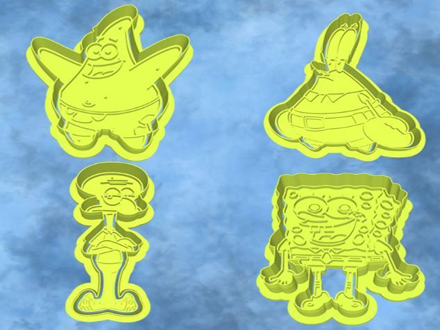 Spongebob Cookie Cutters