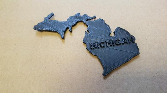 Map of Michigan