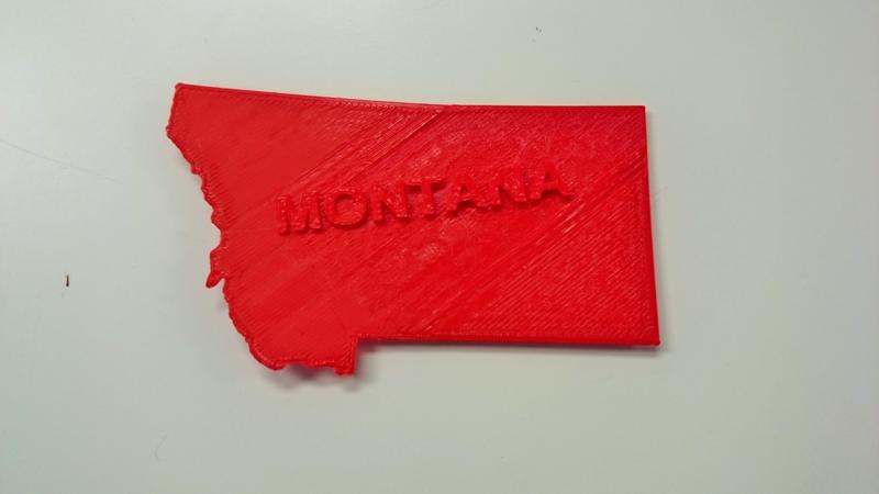 Map of Montana
