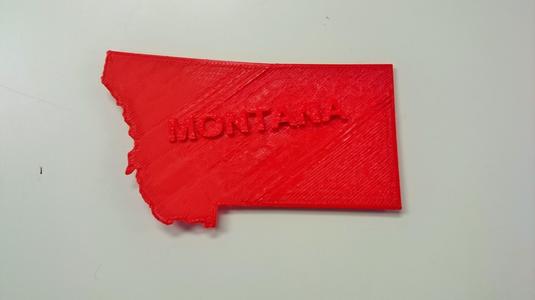 Map of Montana