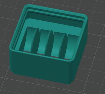 Gridfinity 4x CR2477 Coin Battery