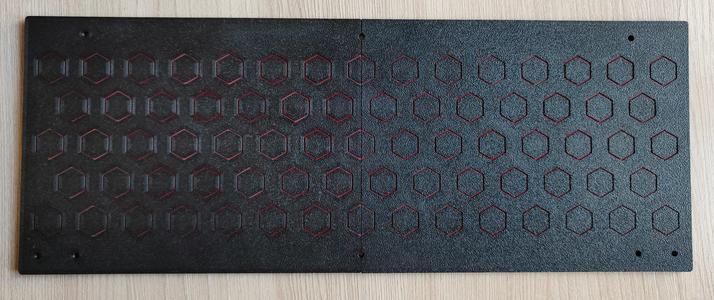 Printable rear enclosure panel for E3NG v1.2