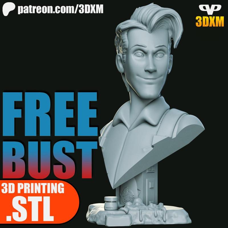 FREE Peter Venkman Bust Ghostbusters