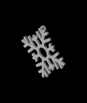 Snowflake Christmas Ornament 6.