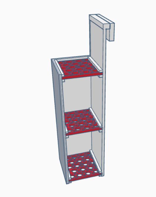Filter Media Basket [Waterbox 20 Gallon Cube]
