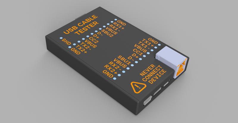 USB Cable Tester (Multicolor Case)