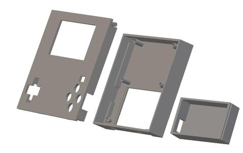 Case for Arduino Nano Arduboy clone with 2,4" OLED 