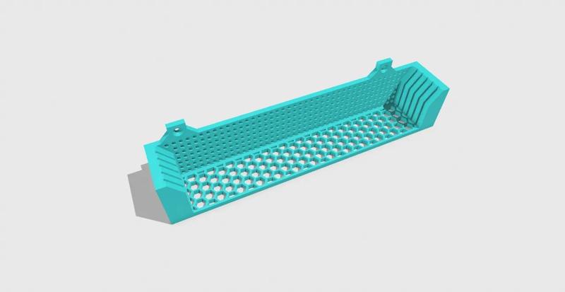 Build Plate Holder / Sheet Holder Anycubic Kobra 3 268mm 5 Slots for Ikea Platsa Cabinet
