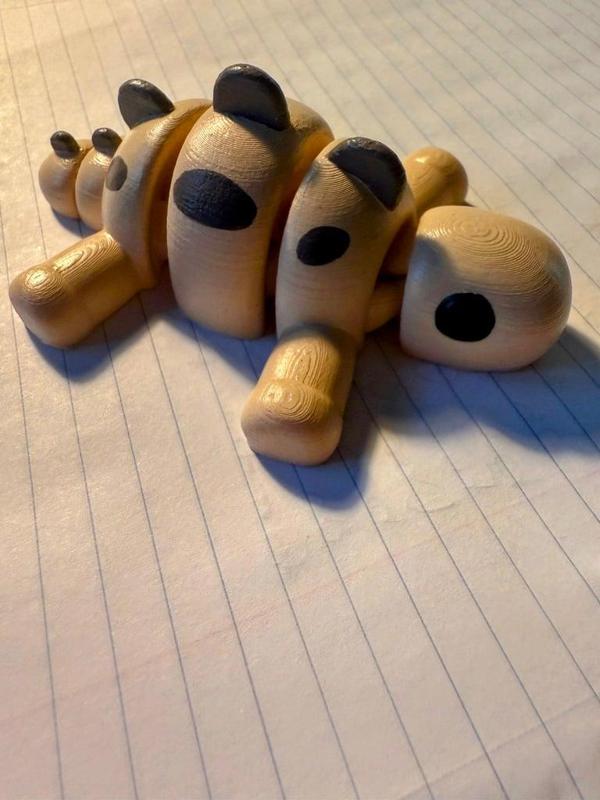 Steggi the Flexi Stegosaurus (No supports)